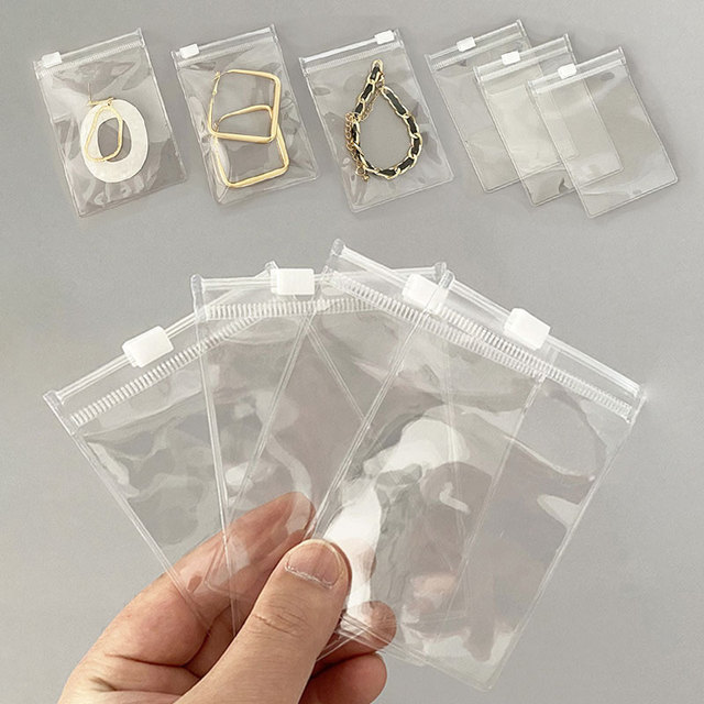 Transparent Plastic Pouch Jewelry